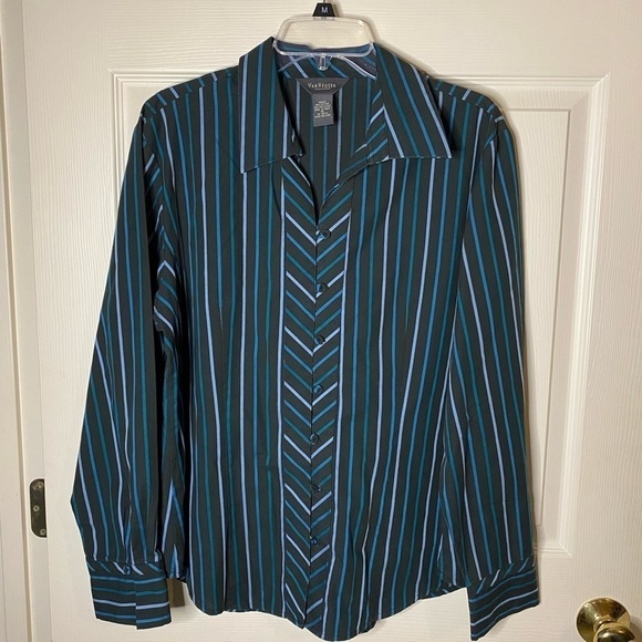 Van Heusen Women’s Button Down Dress Shirt - Picture 2 of 6